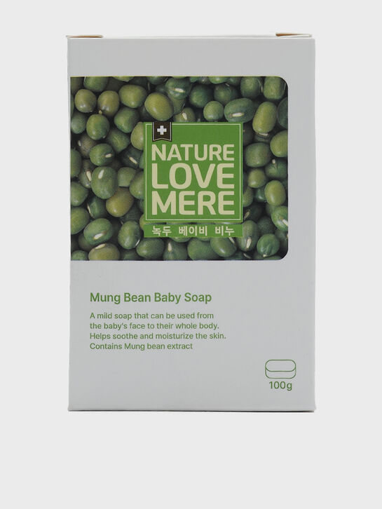 Мыло детское для лица и тела с экстрактом бобов мунг, 100 гр NATURE LOVE MERE , арт.  | Фото 1