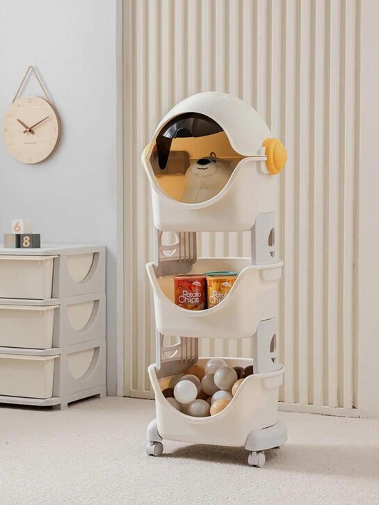 Стеллаж Kids Cosmo (3 levels) grey UNIX Kids , арт.  | Фото 6