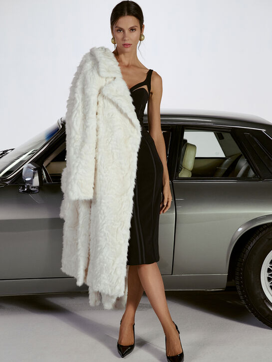 Платье с вырезами, черное Elisabetta Franchi , арт.  | Фото 2