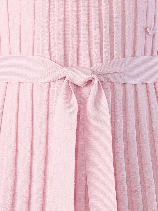 Платье с объёмной вязкой, розовое Emporio Armani , арт.  | Фото 3