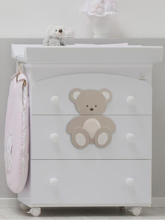 Пеленальный комод Peluche, белый/кремовый ITALBABY , арт.  | Фото 2