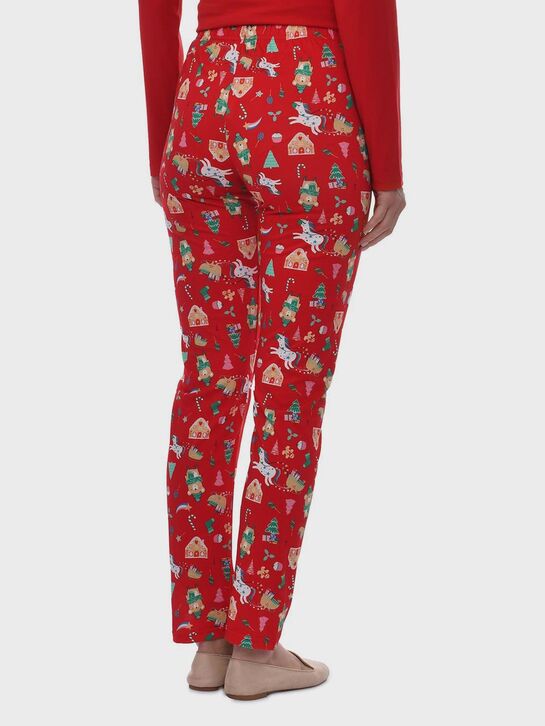 Пижама с принтом &quot;Веселая ночь&quot; Eirene , арт.  | Фото 8