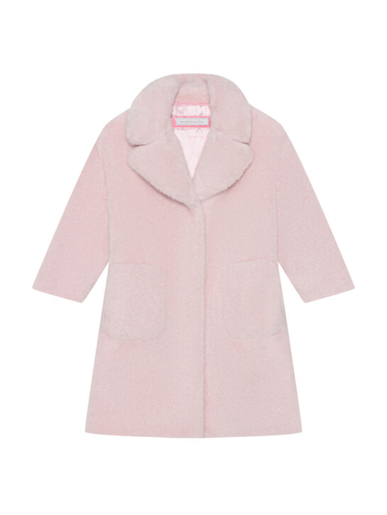 Шуба из эко меха Monnalisa , арт.  | Фото 1