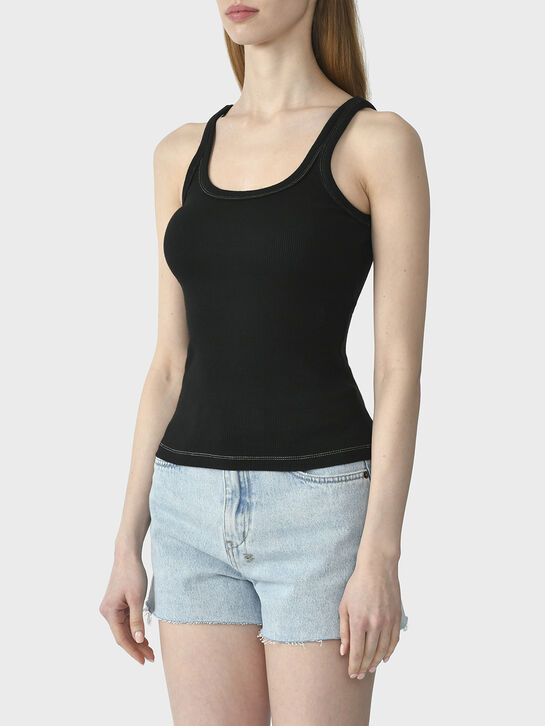 Майка на бретелях, черная Ksubi , арт.  | Фото 3