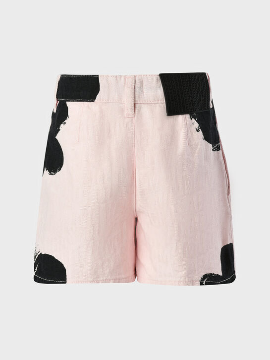 Шорты с принтом &quot;черный цветок&quot; Marc Jacobs , арт.  | Фото 3