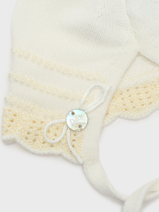 Чепчик с кружевной тесьмой, кремовый Paz Rodriguez , арт.  | Фото 3