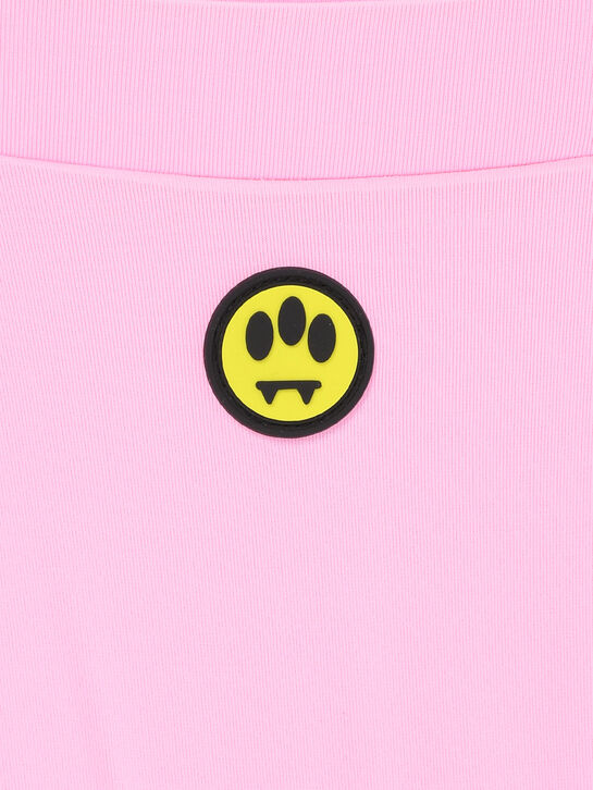 Купальник с вышитым лого, розовый Barrow , арт.  | Фото 3