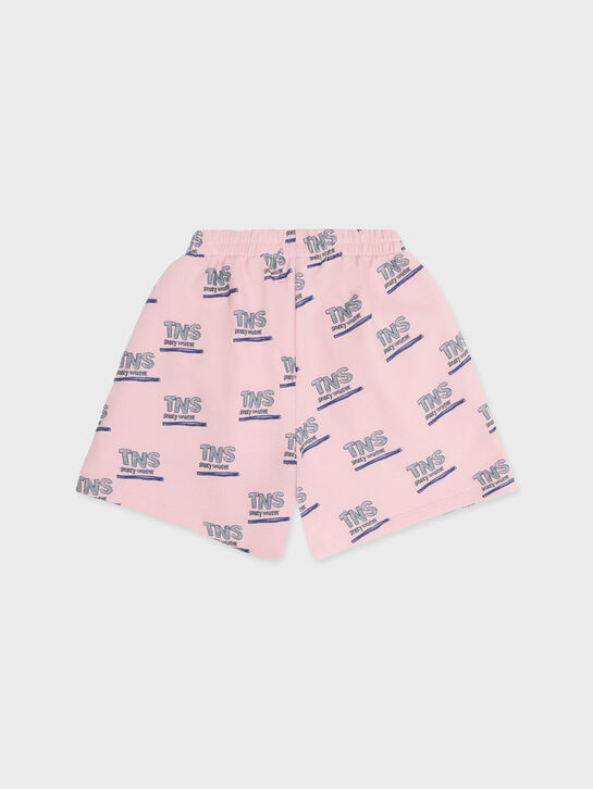 Шорты розовые с лого The New Society , арт.  | Фото 2