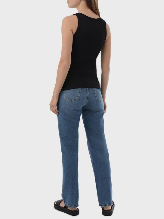 Джинсы свободного кроя, синие ALINE , арт.  | Фото 5