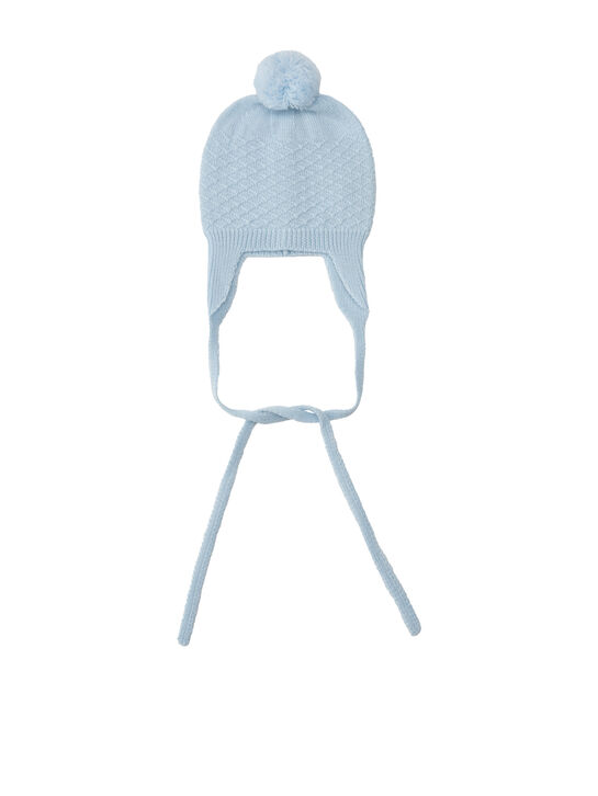 Шапка с помпоном, голубая Tomax , арт.  | Фото 1