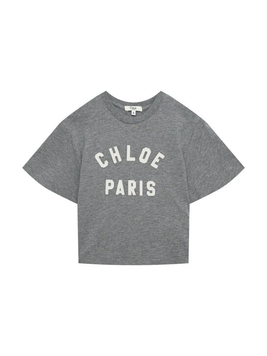 Футболка с лого на груди Chloe , арт.  | Фото 1