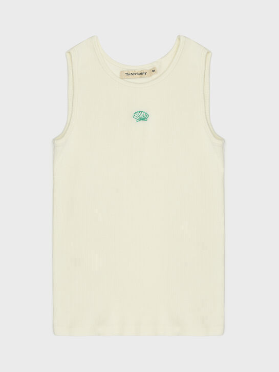 Футболка с вышивкой, белая The New Society , арт.  | Фото 1