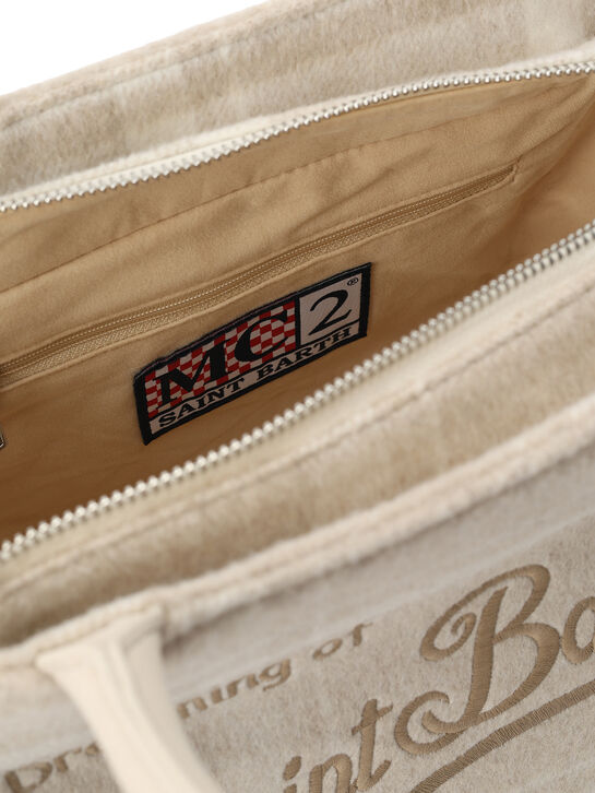 Сумка в клетку тартан с лого  Saint Barth , арт.  | Фото 5