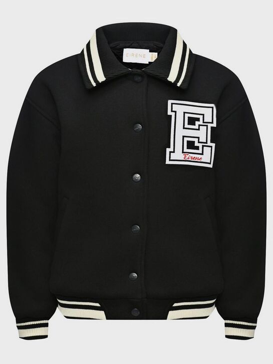 Трикотажная куртка-бомбер с отделкой в полоску Eirene , арт.  | Фото 1
