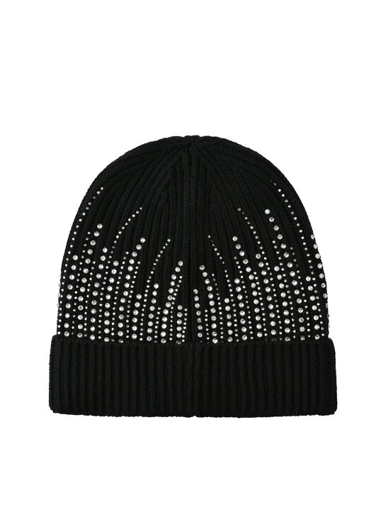 Шапка со стразами, черная Patrizia Pepe , арт.  | Фото 2