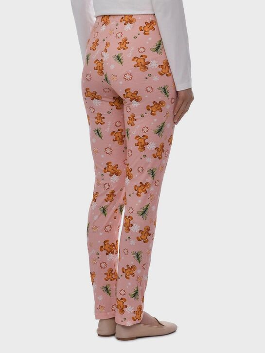 Пижама с принтом &quot;имбирный пряник&quot; Eirene , арт.  | Фото 8