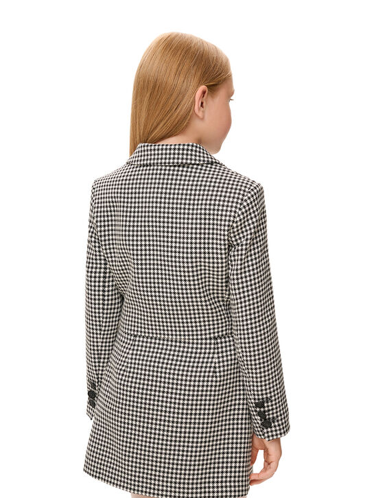 Пиджак твидовый в гусиную лапку Dan Maralex , арт.  | Фото 5