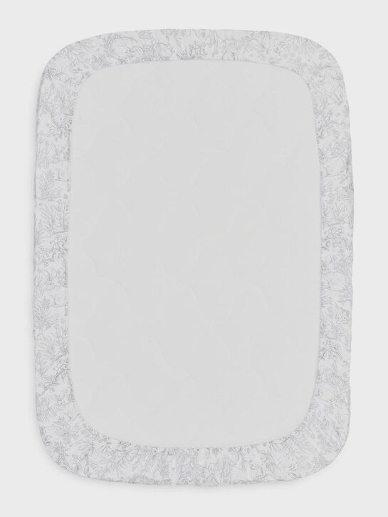 Простыня на резинке 100х70 см, серый Happy Baby , арт.  | Фото 2