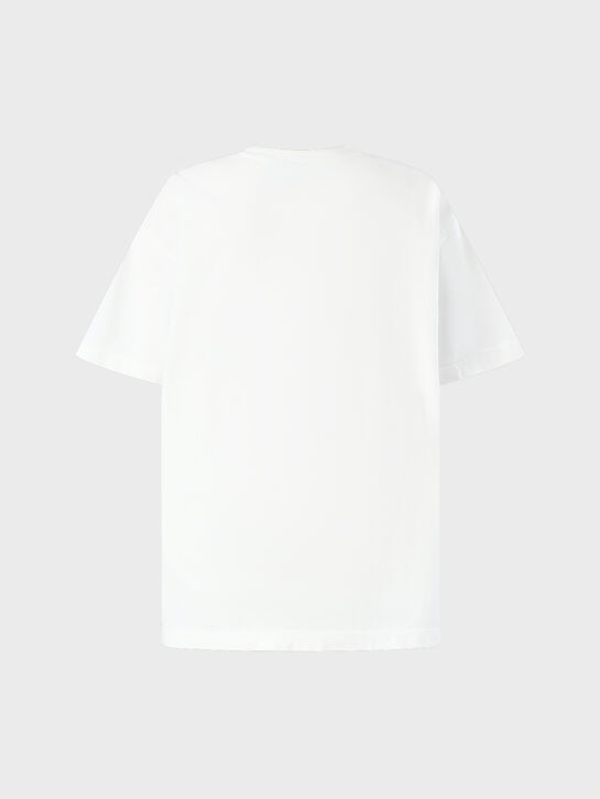 Футболка с карманом и текстовым принтом ASPESI , арт.  | Фото 2