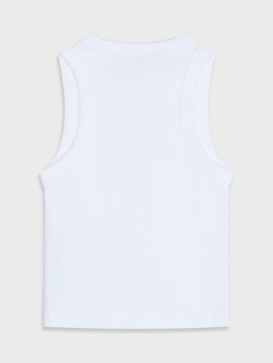 Майка с зеленым лого, белая Saint Barth , арт.  | Фото 2