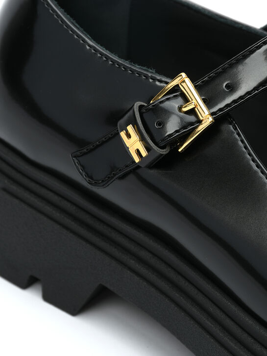 Туфли лаковые черные Elisabetta Franchi , арт.  | Фото 6