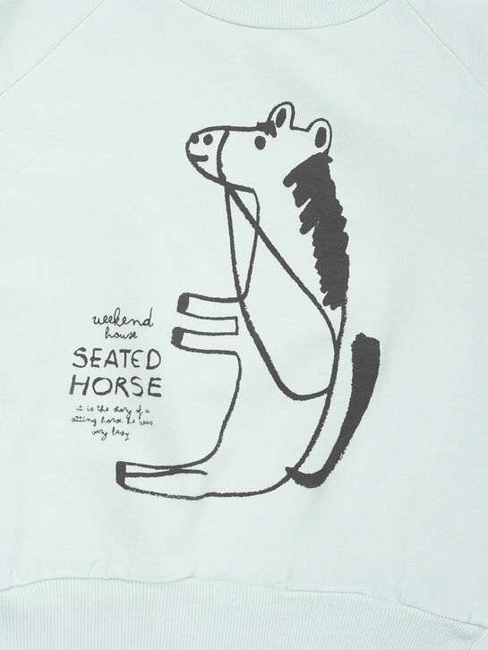 Свитшот, принт лошадь Weekend house kids , арт.  | Фото 4