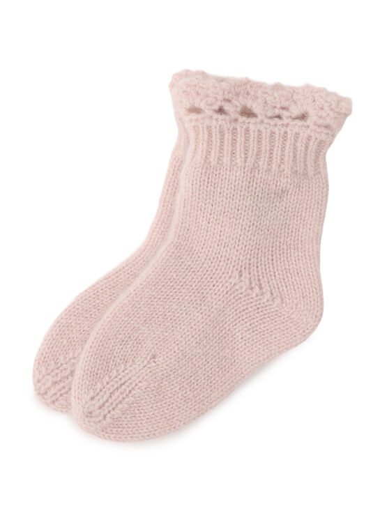 Носки кашемировые, розовые Oscar et Valentine , арт.  | Фото 1