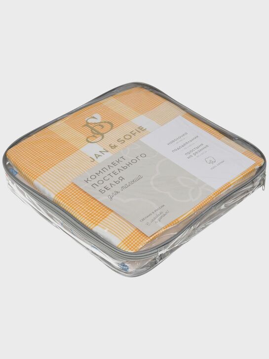 Комплект постельного белья: простыня на резинке, наволочка, пододеяльник Jan&Sofie , арт.  | Фото 13