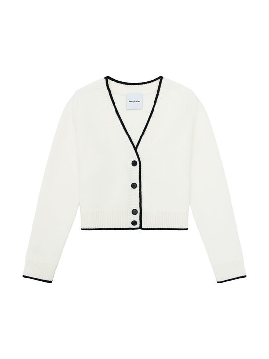 Кардиган с контрастным кантом KengLabel , арт.  | Фото 2