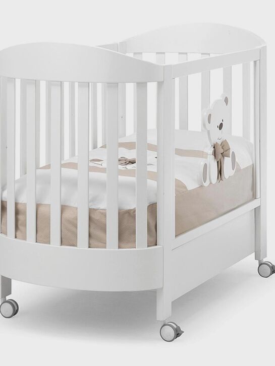 Кровать Tato Ovale белый/песочный Erbesi , арт.  | Фото 1