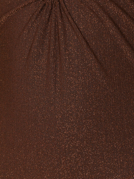 Купальник с люрексом, коричневый Saint Barth , арт.  | Фото 3