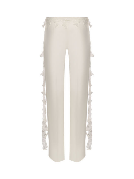 Брюки с кружевным поясом Blumarine , арт.  | Фото 6
