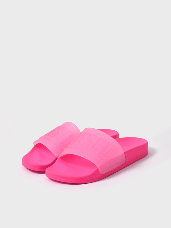 Шлепанцы розового цвета Diesel , арт.  | Фото 2