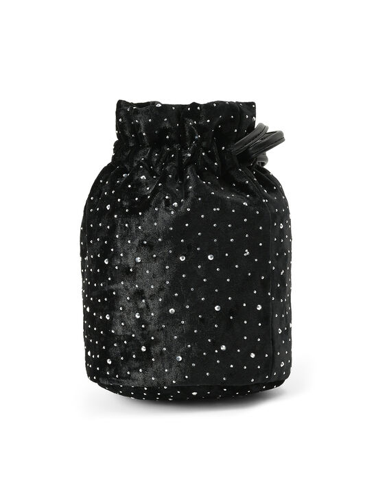 Сумка-мешок со стразами Patrizia Pepe , арт.  | Фото 3