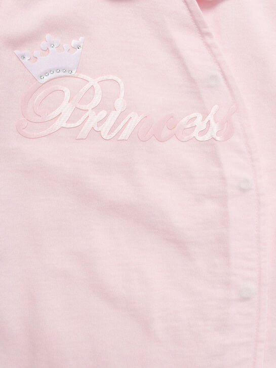 Комбинезон розового цвета с надписью &quot;princess&quot; Story Loris , арт.  | Фото 3
