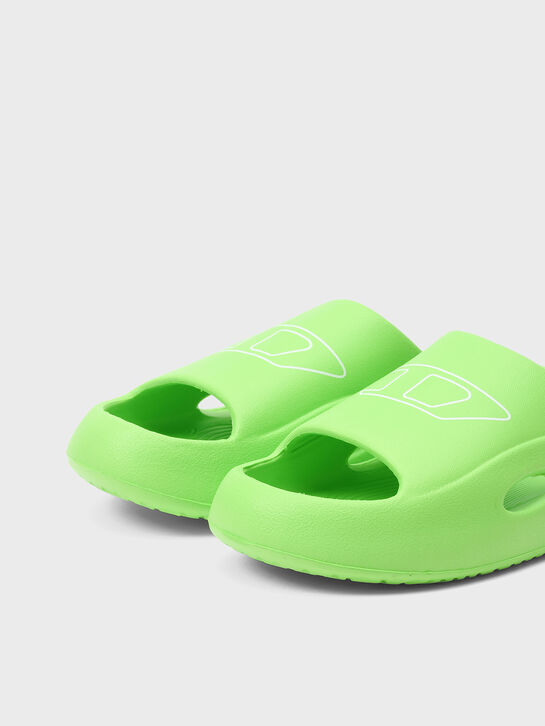 Шлепанцы салатового цвета Diesel , арт.  | Фото 13
