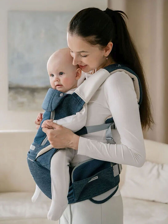 Рюкзак-переноска Premier Cotton с нагрудником BABYROX , арт.  | Фото 1