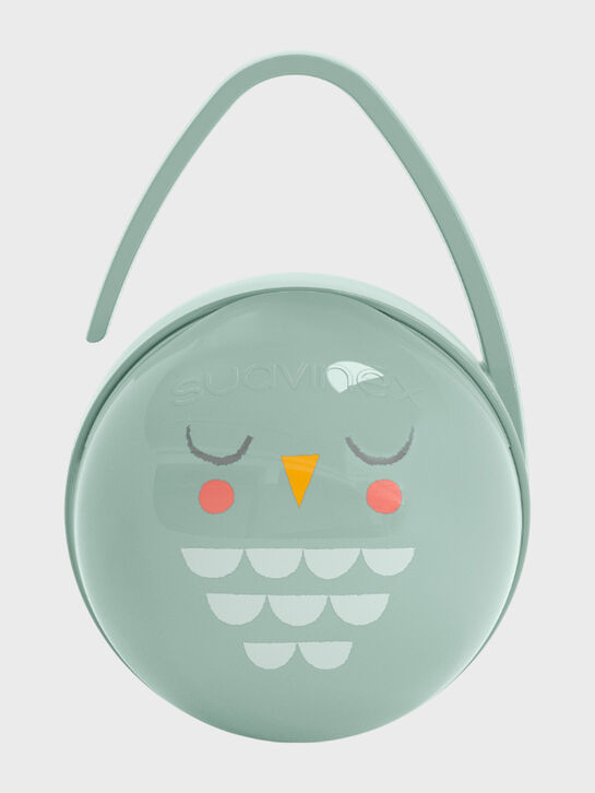 Футляр для двух пустышек Bonhomia, зеленый Suavinex , арт.  | Фото 1