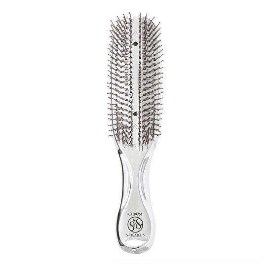 Расческа Scalp Brush Chromе, серебро, удлиненная S-heart-S , арт.  | Фото 2