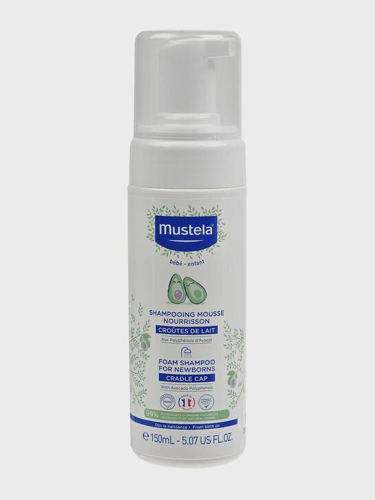 Шампунь-пенка от молочных корочек без отдушки 0+, 150 мл Mustela , арт.  | Фото 8