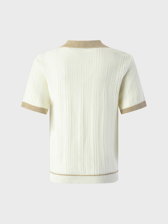 Футболка-поло с коричневой отделкой Eleventy , арт.  | Фото 2