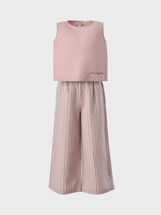 Комплект: топ + брюки в полоску IL Gufo , арт.  | Фото 1