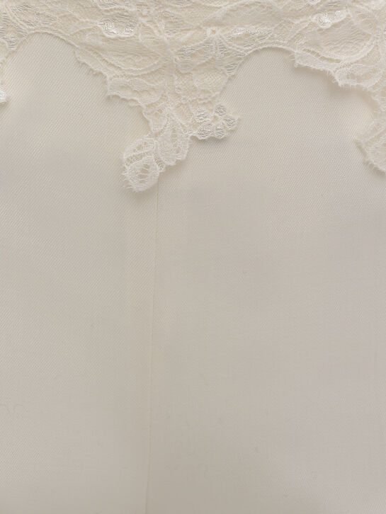 Брюки с кружевным поясом Blumarine , арт.  | Фото 8