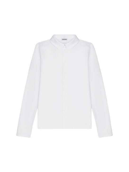 Рубашка из белого трикотажа KengLabel , арт.  | Фото 1