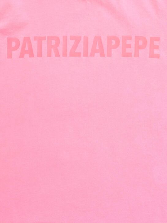 Футболка с лого в тон Patrizia Pepe , арт.  | Фото 4