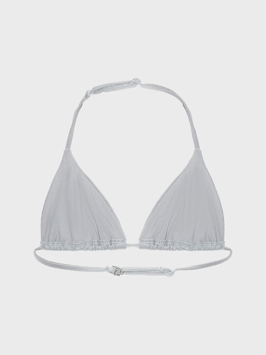Купальник со стразами, серебристый Saint Barth , арт.  | Фото 3