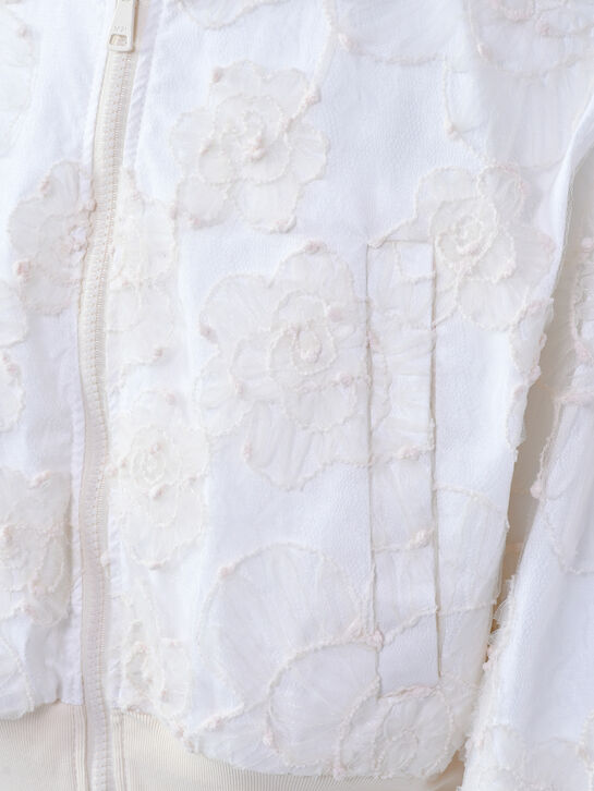 Куртка-бомбер с цветочным шитьем N21 , арт.  | Фото 4