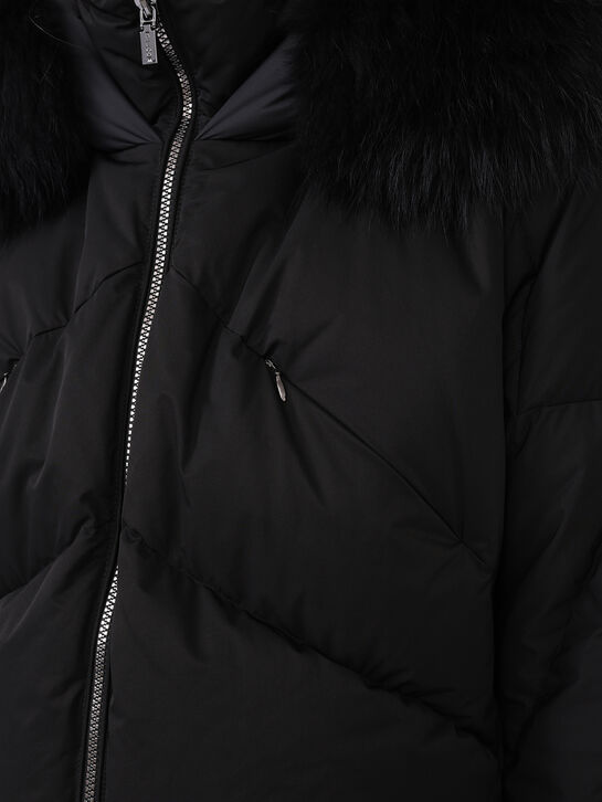 Куртка стеганная с мехом Diego M , арт.  | Фото 9