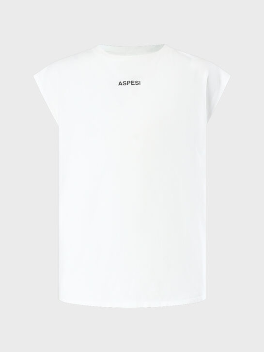 Футболка белая с лого ASPESI , арт.  | Фото 1