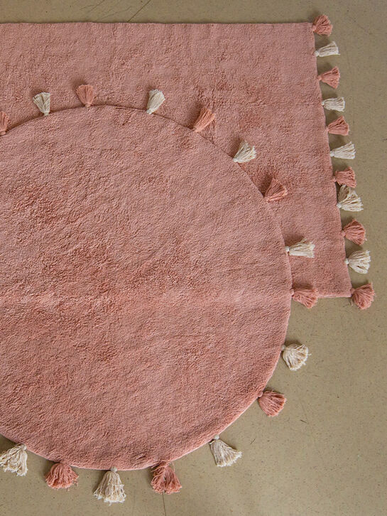 Хлопковый ковер Colorful Pink d140 Lillaland , арт.  | Фото 2